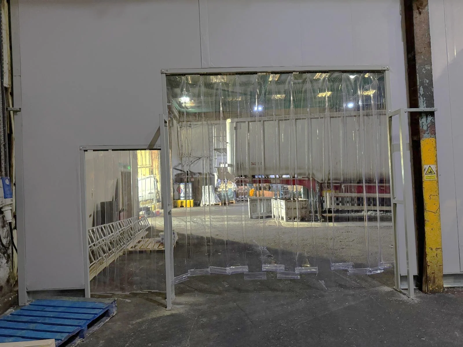 Exeon Ltd - dust and odour containment partition